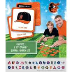 MasterPieces Officially Licensed MLB Baltimore Orioles Matching Game For Kids And Families -Games and Puzzles Shop GUEST fbe15384 4d32 403d b851 6e925d404132