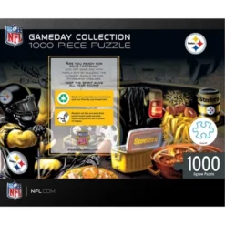 MasterPieces 1000 Piece Jigsaw Puzzle - NFL Pittsburgh Steelers Gameday -Games and Puzzles Shop GUEST fc599907 0e96 46ec 9f0b fc55b6390956