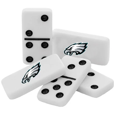 MasterPieces Officially Licensed NFL Philadelphia Eagles 28 Piece Dominoes Game For Adults 4 MasterPieces Officially Licensed NFL Philadelphia Eagles 28 Piece Dominoes Game For Adults - Image 2