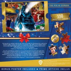 MasterPieces 550 Piece Glitter Christmas Jigsaw Puzzle - Polar Express Ride 10 MasterPieces 550 Piece Glitter Christmas Jigsaw Puzzle - Polar Express Ride -Games and Puzzles Shop GUEST fe5271c9 d02c 447b 862a 7c2c9df13413