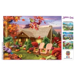 MasterPieces 300 Piece EZ Grip Jigsaw Puzzle - Autumn Warmth - 18"x24" -Games and Puzzles Shop GUEST ffc45bd8 3186 43e3 8291 e9d933af0fb8