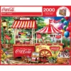 MasterPieces 2000 Piece Jigsaw Puzzle - Coca-Cola Stand - 39"x27" -Games and Puzzles Shop GUEST ffe4dce8 1f76 47d4 b02f 54db3f27e0f4